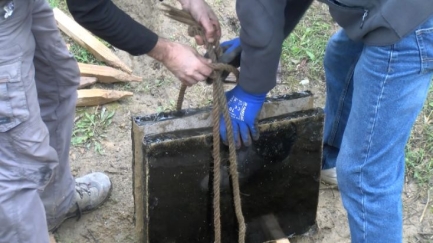 Forallac recupera l’ofici de pegaire amb una segona cuita de gairebé 30kg de pega negra