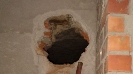 Frustren un robatori en un edifici en rehabilitació a La Bisbal