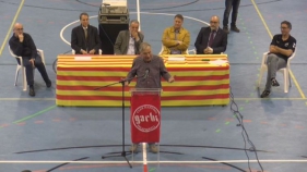 Gran homenatge del Club Handbol Garbí a Josep Maria Mora