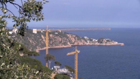 Guíxols des del Carrer lamenta la construcció de dos xalets nous a Punta Brava