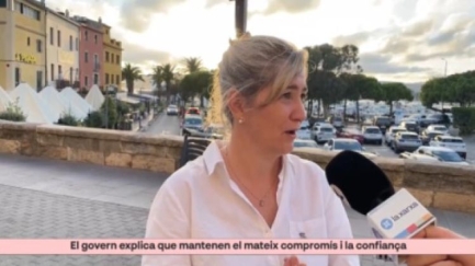 'Hem revalidat la confiança d'aquests dos anys entre els dos grups de govern'