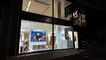 Homenatge a Cuixart a la Galeria Monalisi