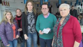 ICV de Castell-Platja d'Aro entrega 2.000 euros a Oncolliga