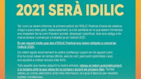 Idilic Festival no celebrarà la seva primera edició aquest 2020