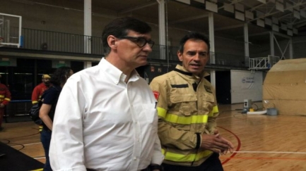 Illa alerta que, en el pitjor cas, l'incendi podria afectar tot el massís de les Gavarres
