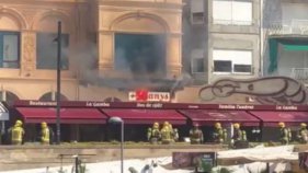 Incendi al restaurant 'La Gamba' de Palamós