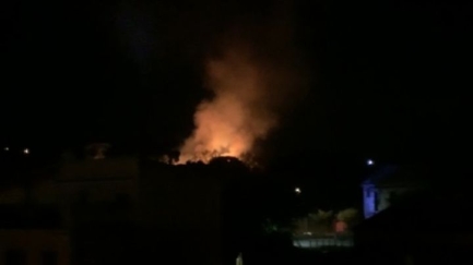 Incendi de matinada a Sant Feliu de Guíxols