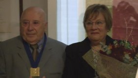 Isidre Ribera i Bech rep la Medalla d'Or de Sant Feliu de Guíxols