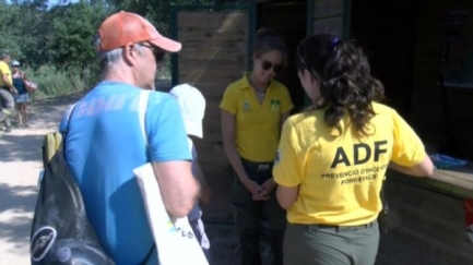 Ja està en marxa el punt d’informació i vigilància de l'Espai Natural de Castell