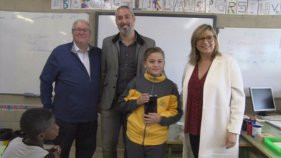 Joan Victorio de l'escola Els Estanys guanya un dels premis nacionals de dibuix d'Aqualia