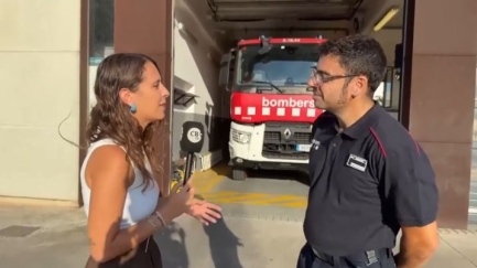Josep Cano: 'El que ens fa més por al cos de Bombers és la simultaneïtat d'incendis'
