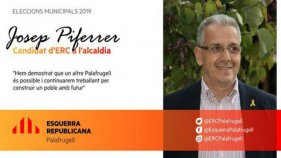 Josep Piferrer repeteix com a candidat d'ERC a l'alcaldia de Palafrugell