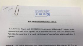 Junts Pel Degà denuncia la Junta del Palamós i aquesta els investiga per 'falsedat'