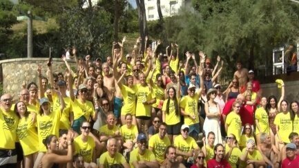 La 26a Travessa de s'Eixugador a Aiguafreda reuneix centenars de nedadors
