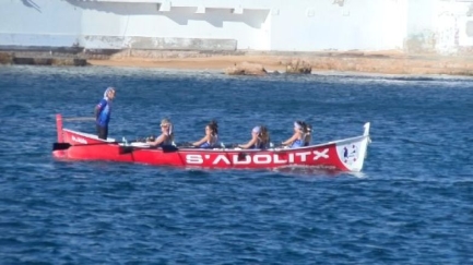 La 2a regata de Lliga de Llarga distància de Llagut català s'ha celebrat a Sant Feliu