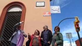 La Bisbal d'Empordà inaugura el carrer Frederica Montseny
