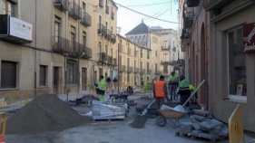 La Bisbal prorroga el final de les obres del carrer Ample