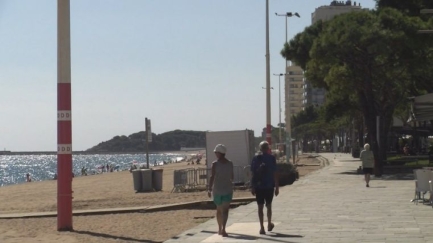 La ciutadania de Platja d'Aro vol un passeig marítim per caminar amb amplitud