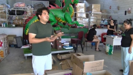 La comunitat veneçolana de Platja d'Aro impulsa una campanya de recollida d'ajuda