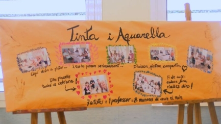 La creativitat del grup de pintura de Vall-llobrega, exposada