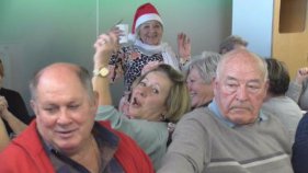 La família del Centre Cívic de Platja d'Aro celebra un Nadal multicultural