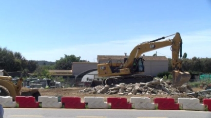 La fase 2 de les obres de l'Avinguda Espanya de Palafrugell avança a bon ritme