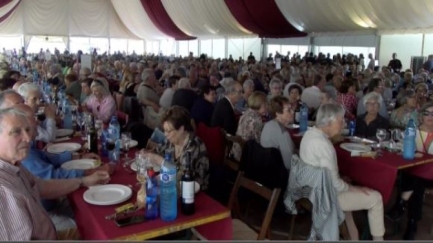 La gent gran de Sant Feliu celebra la seva festa