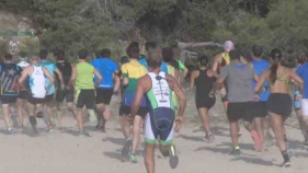 La II Aquatrail popular de Castell reuneix més de 70 participants