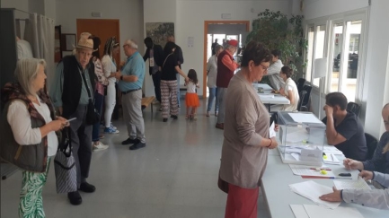 La participació electoral a Sant Feliu de Guíxols és del 31,19% a les 14h