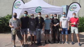 La Policia Local de Palamós protesta contra la manca d'agents a la seva plantilla
