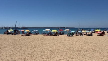 La primera onada de calor d’aquest estiu fa enfilar els termòmetres fins als 34 graus