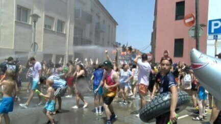 La Remullada torna a refrescar la Festa Major de Palamós