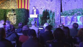 La repressió judicial contra els polítics catalans marca l'acte d'homenatge a Companys