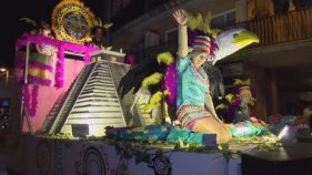 La Rua de l'Amistat de Santa Cristina posa fi al Carnaval