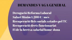 La vaga general del 21F: Quan, qui, com i per què?