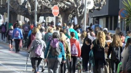 La Vall d'Aro celebra la 6a Caminada per la igualtat
