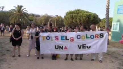 La Vall d'Aro celebra la marxa amb motiu del Dia de l'Orgull