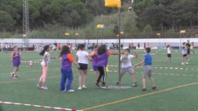 La Vall d'Aro promociona la pràctica de korfbal entre els escolars