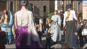 La VIII Trobada Comarcal de Gegants de l'Empordà s'ha fet a Begur