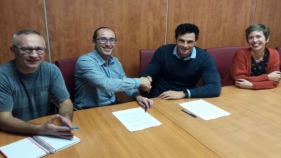 L'Ajuntament de Palamós signa un nou conveni amb l’entitat comercial Fecotur