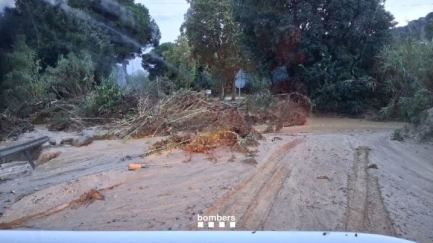 L’Alt i el Baix Empordà continuen pendents de l’evolució del temporal de pluja