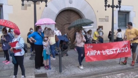 L'AMPA de l'Estació protesta per l'eliminació d'una línia de P3 el curs vinent