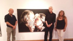L’artista begurenc Víctor Dolz exposa els seus rostres humans al seu poble