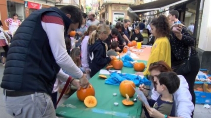 Les castanyes i les carabasses, les grans protagonistes de la Festa de Tardor