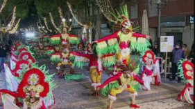 Les colles de la Garrotxa triomfen al Carnaval de Sant Feliu de Guíxols