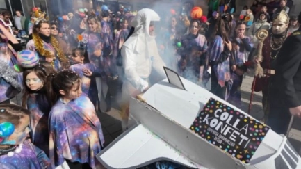 Les coreografies i les disfresses protagonistes del Carnaval de Begur