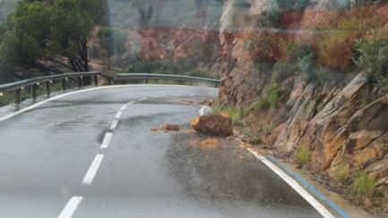 Les esllavissades marquen el matí a Sant Feliu de Guíxols