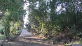 Les obres del futur carril bici ja roden