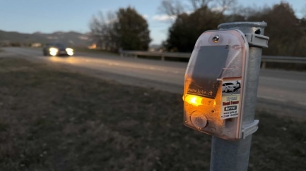 Les proves pilot per evitar accidents amb fauna salvatge van reduir la sinistralitat