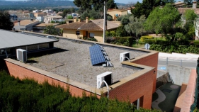 L’escola bressol enceta l’aposta per les energies renovables a Santa Cristina d'Aro
